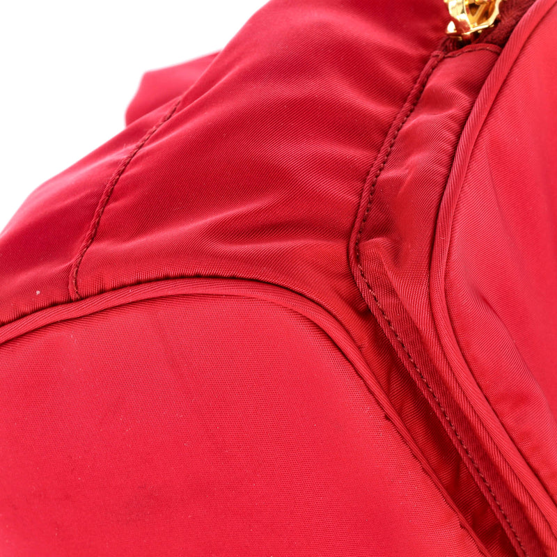 Prada Drawstring Bucket Bag Tessuto