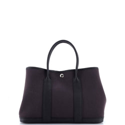 Hermes Garden Party Tote Toile And