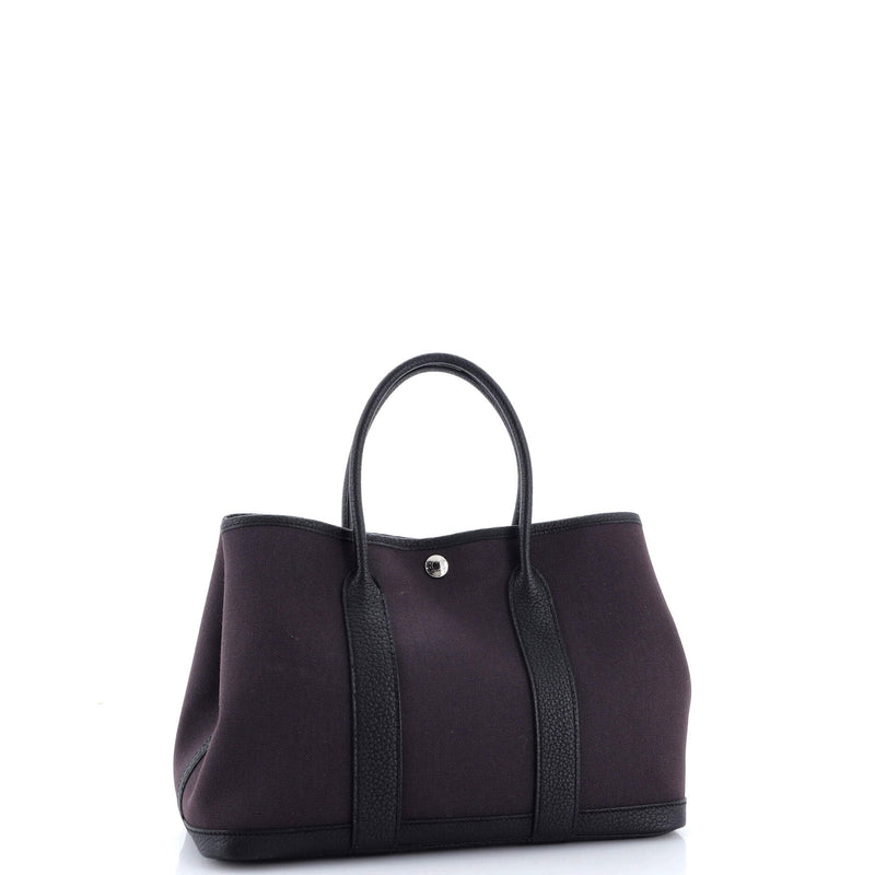 Hermes Garden Party Tote Toile And
