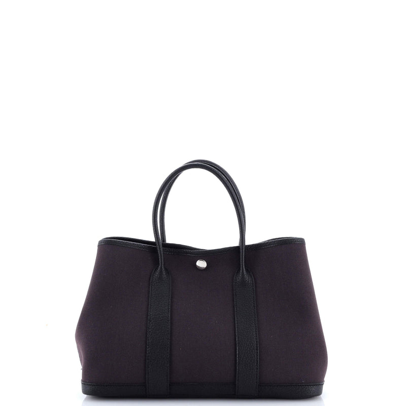 Hermes Garden Party Tote Toile And