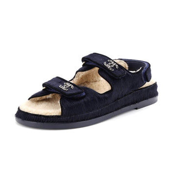Chanel Women's Velcro Dad Sandals Calf