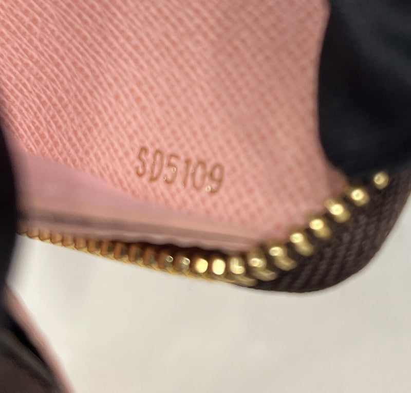 Louis Vuitton Clemence Wallet Canvas