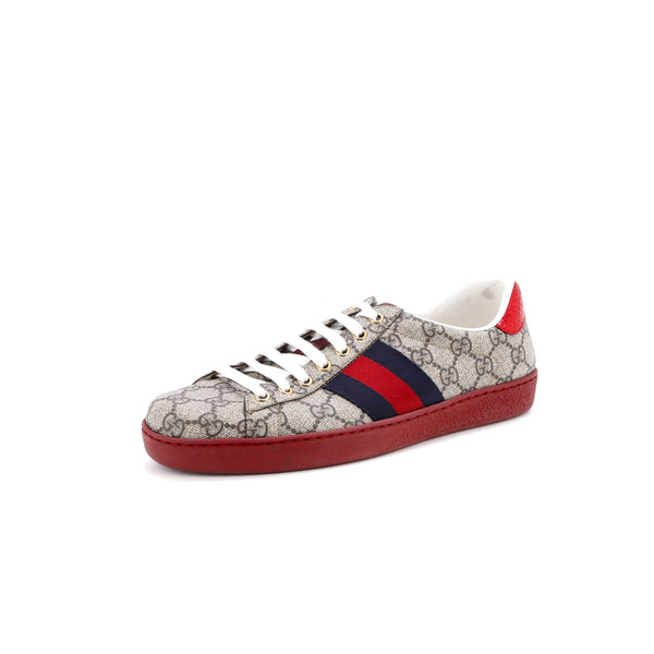 Gucci Ace Sneakers Gg Coated Canvas