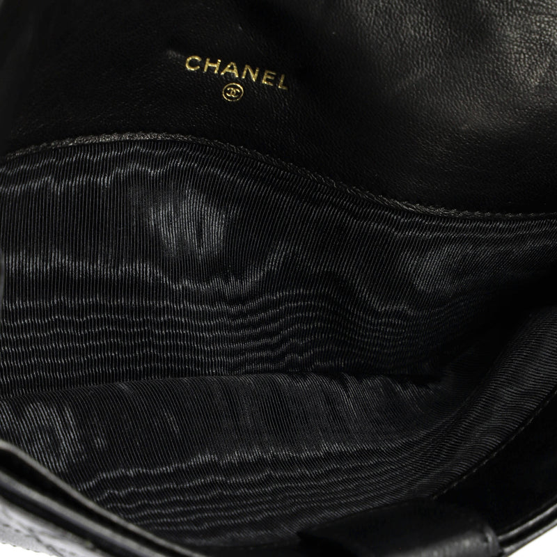 Chanel Cc Envelope Flap Wallet Stitched