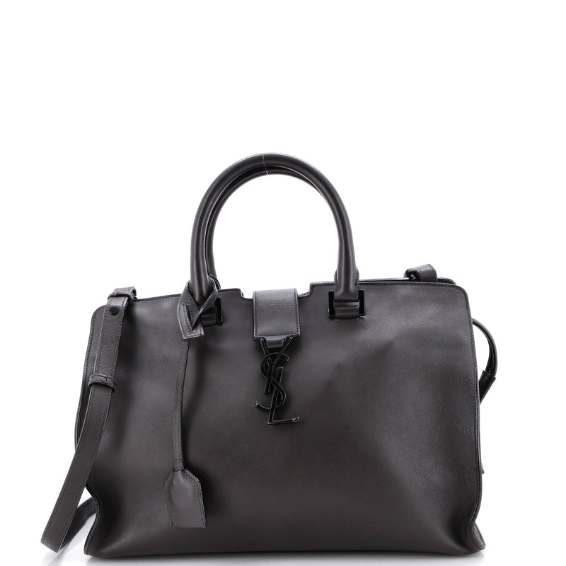 Saint Laurent Cabas Leather Small