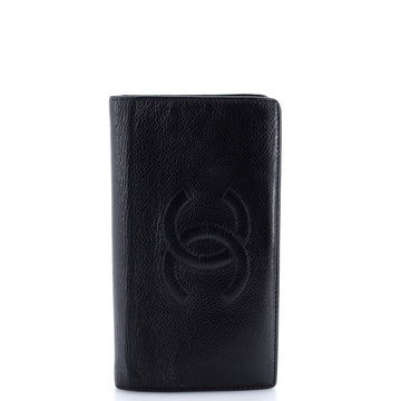 Chanel Timeless L-Yen Wallet Caviar Long