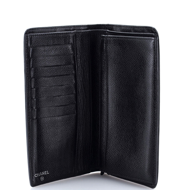 Chanel Timeless L-Yen Wallet Caviar Long