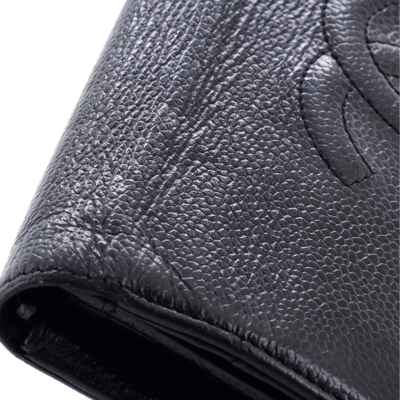 Chanel Timeless L-Yen Wallet Caviar Long
