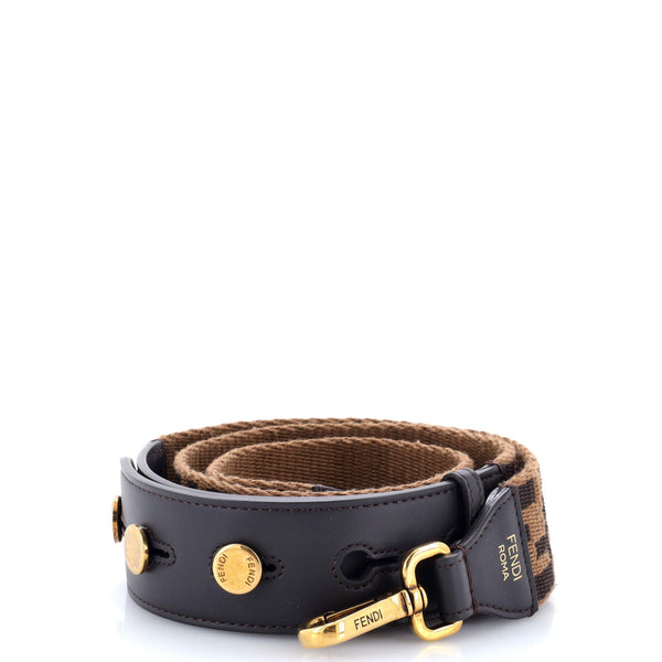 Fendi Ff Strap You Shoulder Zucca Canvas