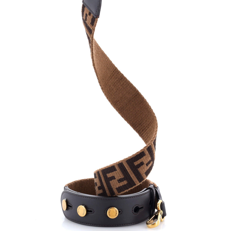 Fendi Ff Strap You Shoulder Zucca Canvas