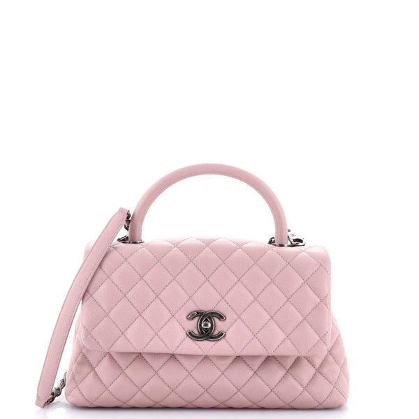 Chanel Coco Top Handle Bag Quilted