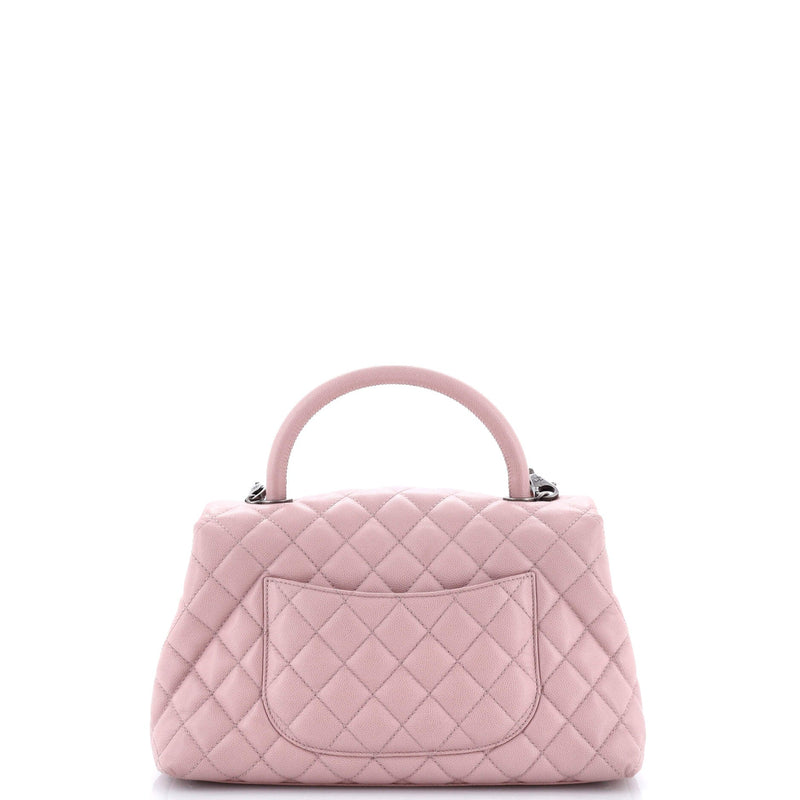 Chanel Coco Top Handle Bag Quilted
