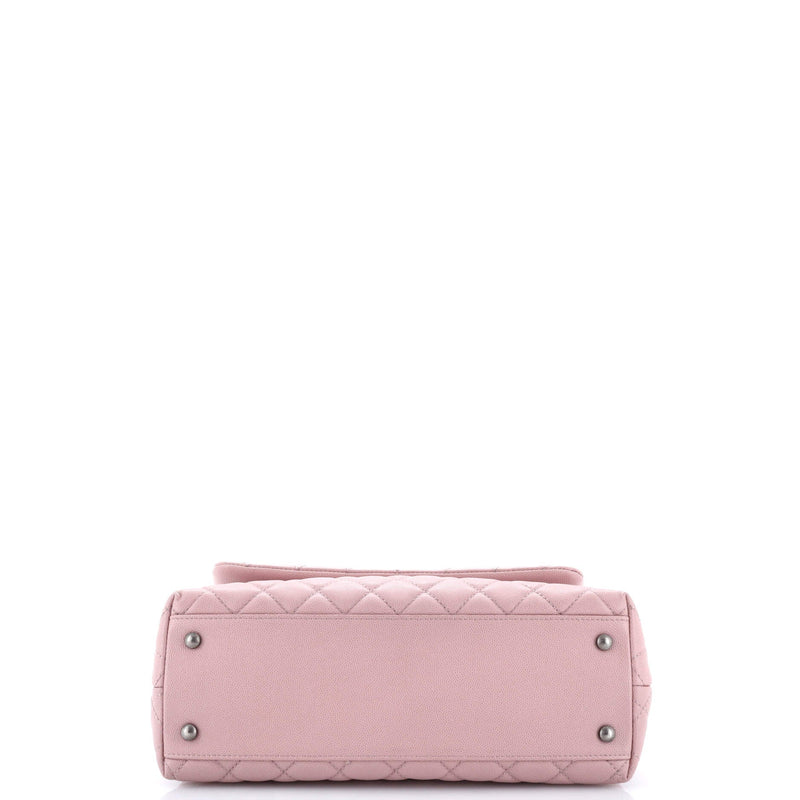 Chanel Coco Top Handle Bag Quilted