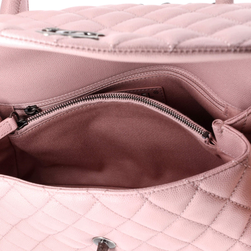 Chanel Coco Top Handle Bag Quilted