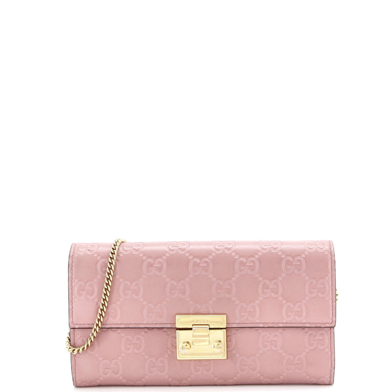 Padlock Continental Chain Wallet