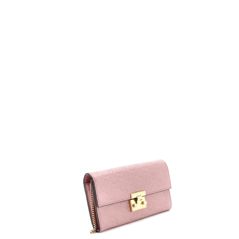 Padlock Continental Chain Wallet