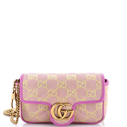 Gucci Gg Marmont Flap Bag Diagonal