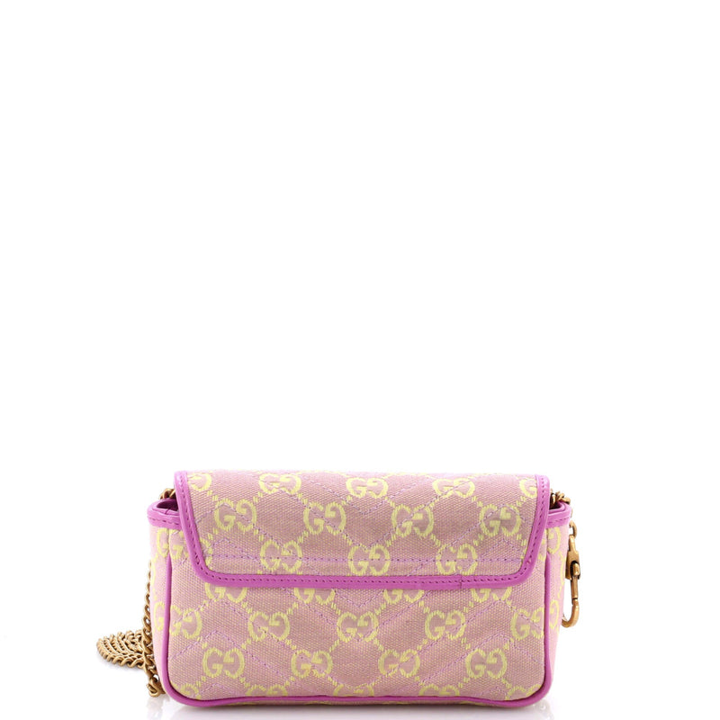 Gucci Gg Marmont Flap Bag Diagonal