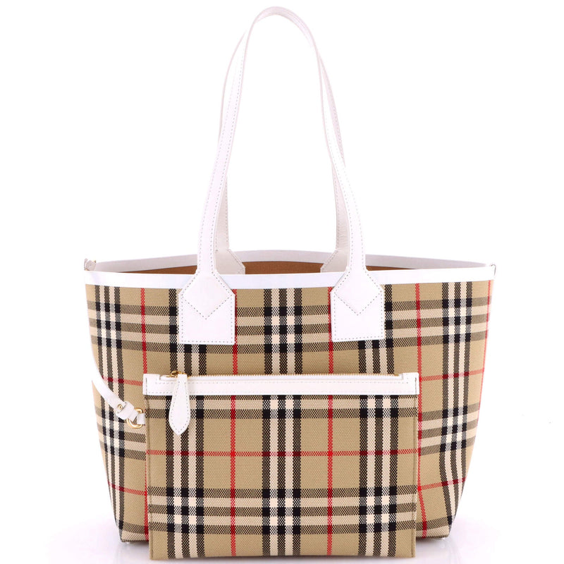 Burberry London Tote Vintage Check
