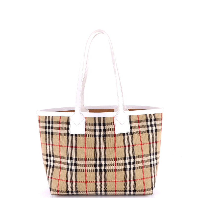 Burberry London Tote Vintage Check