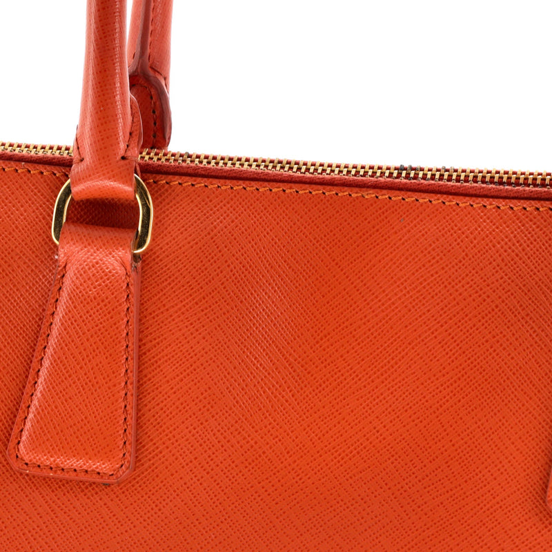 Prada Double Zip Lux Tote Saffiano