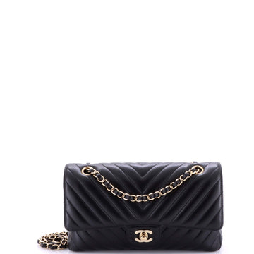 Chanel Classic Double Flap Bag Chevron
