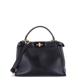 Fendi Monster Peekaboo Bag Leather