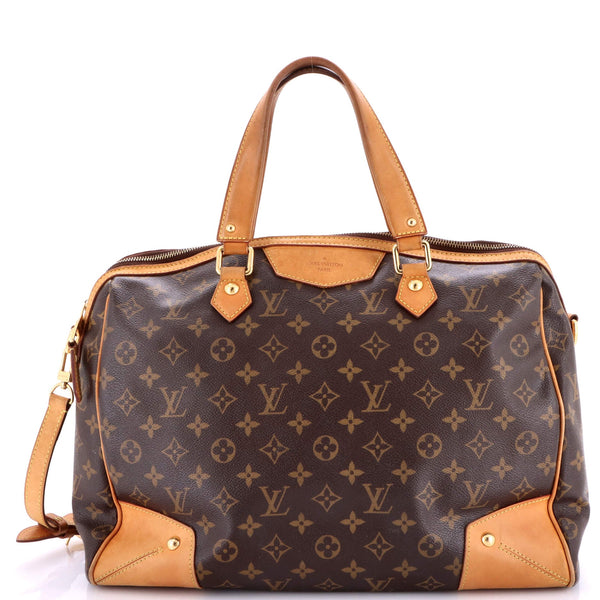 Louis Vuitton Retiro Handbag Canvas Gm