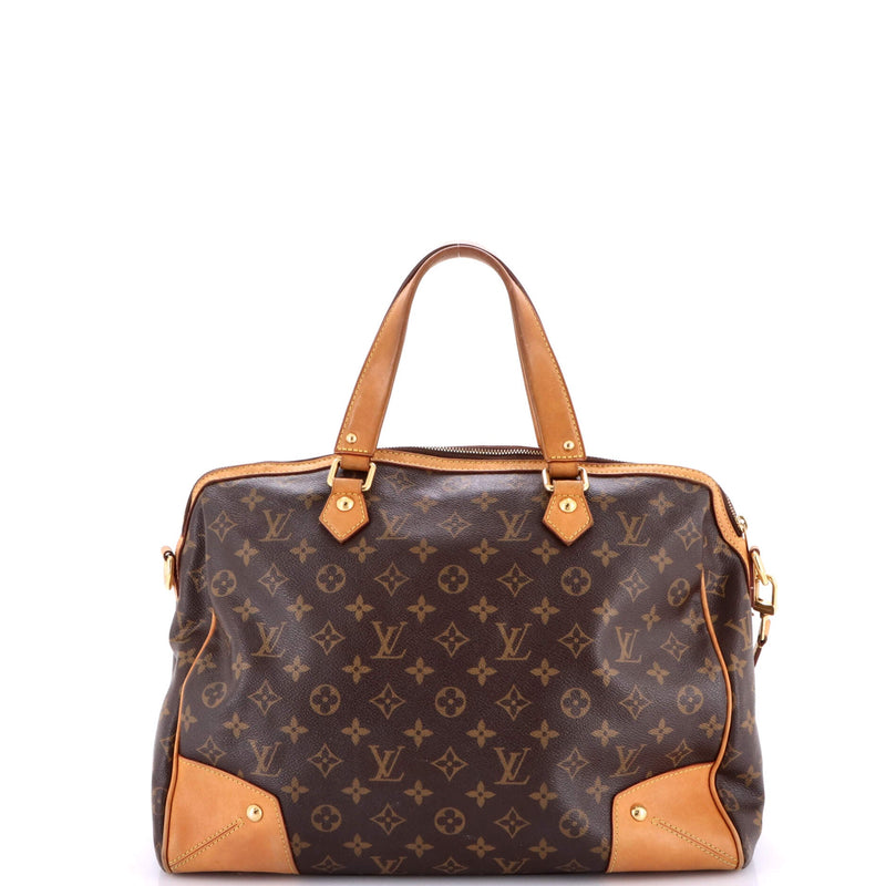Louis Vuitton Retiro Handbag Canvas Gm