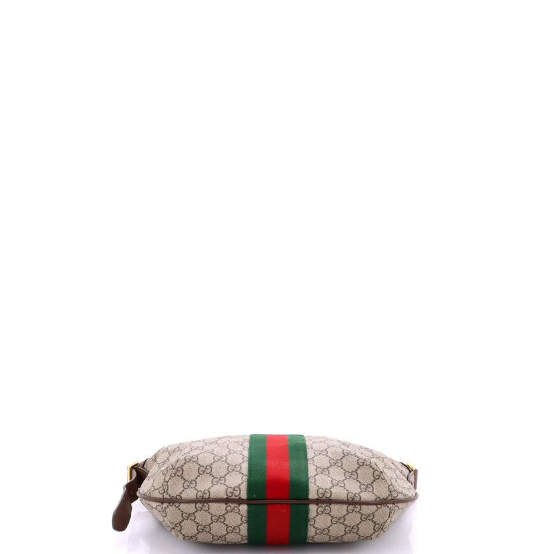 Gucci Ophidia Half Moon Hobo Gg Coated