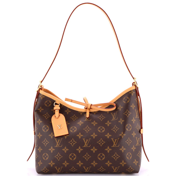 Louis Vuitton Carryall Hobo Canvas Pm