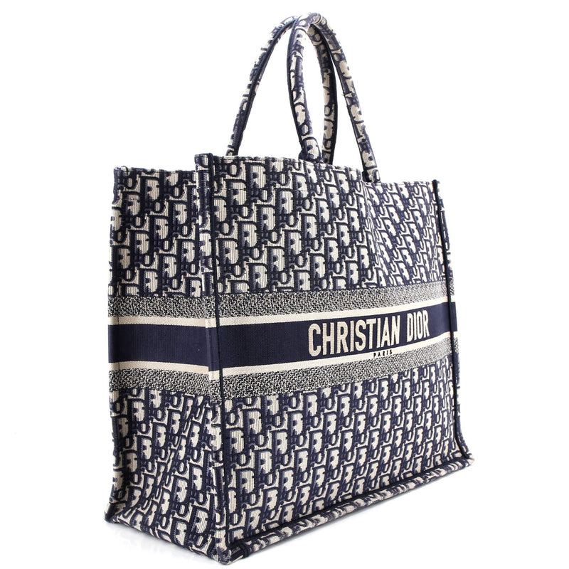 Christian Dior Book Tote Oblique Canvas
