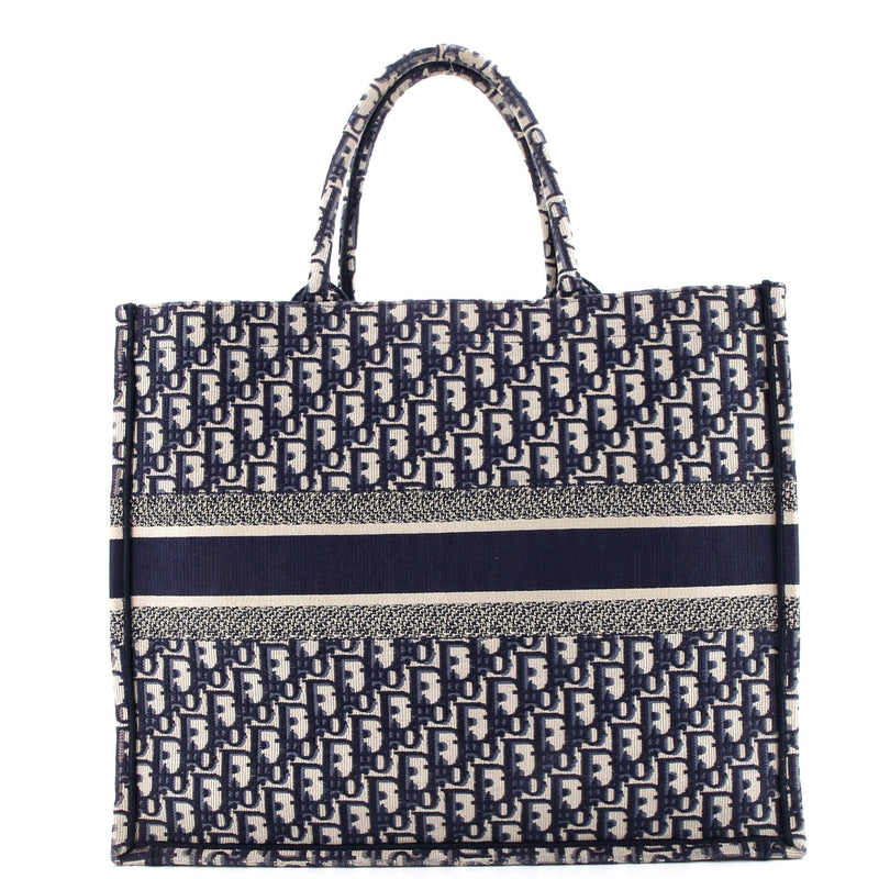 Christian Dior Book Tote Oblique Canvas