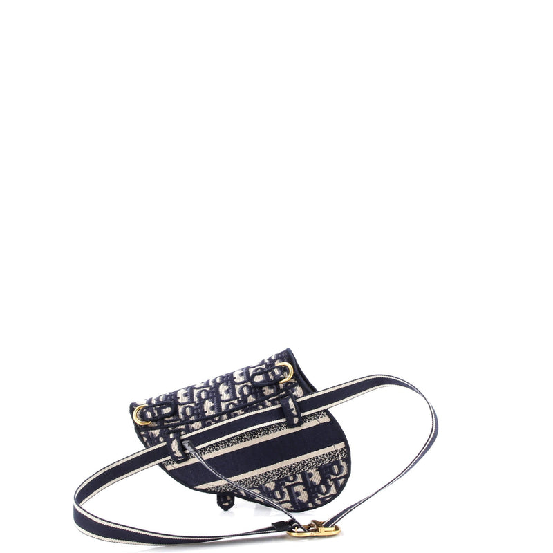 Christian Dior Saddle Belt Bag Logo