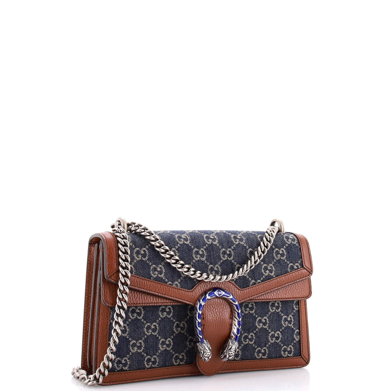 Gucci Dionysus Bag Gg Denim Small