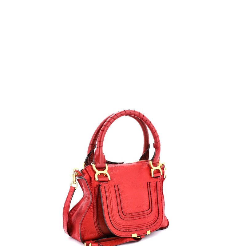 Chloe Marcie Satchel Leather Small