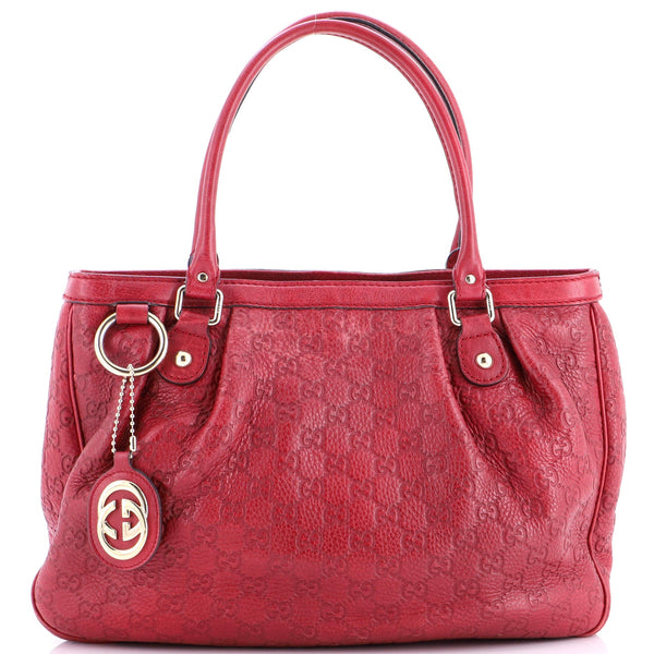 Sukey Top Handle Tote Guccissima Leather