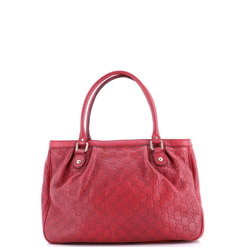 Sukey Top Handle Tote Guccissima Leather