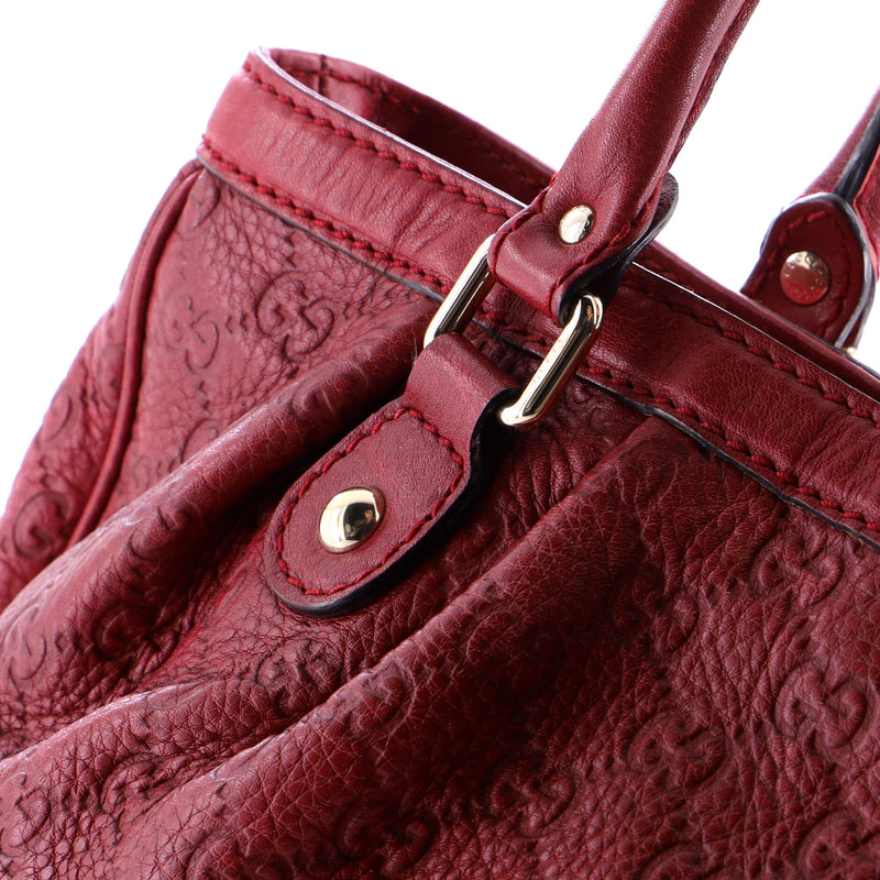 Sukey Top Handle Tote Guccissima Leather