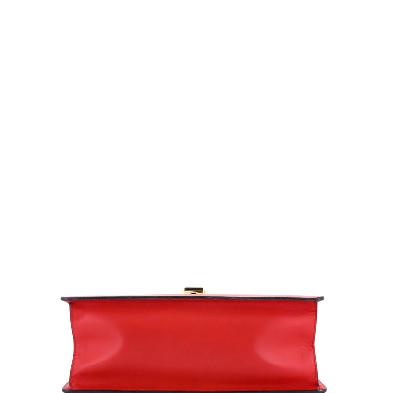 Gucci Sylvie Top Handle Bag Leather