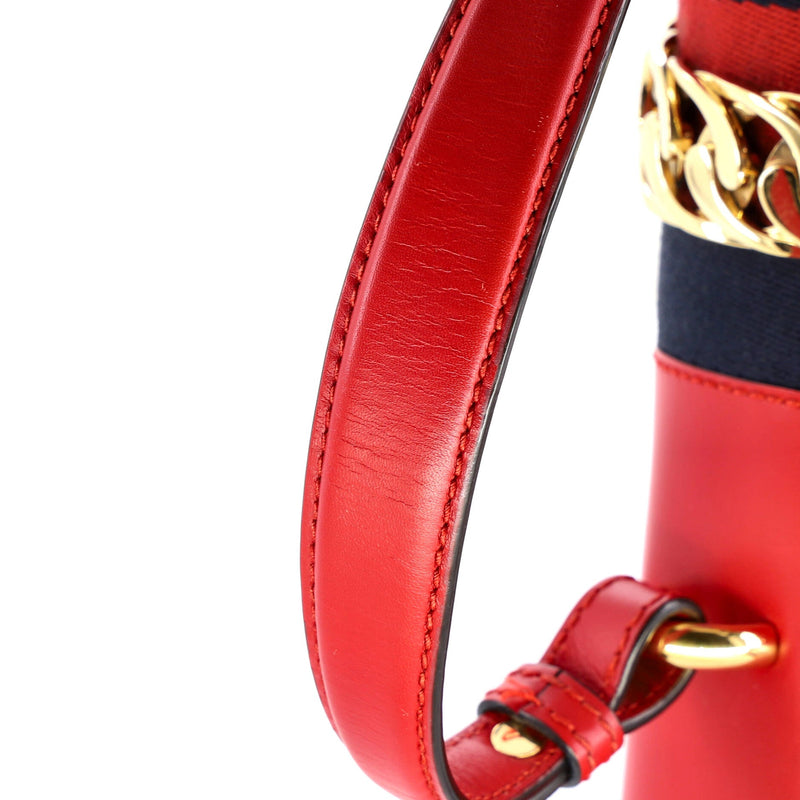 Gucci Sylvie Top Handle Bag Leather