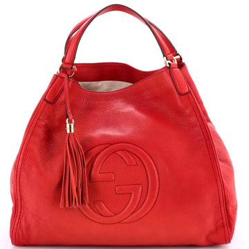 Gucci Soho Shoulder Bag Leather Large