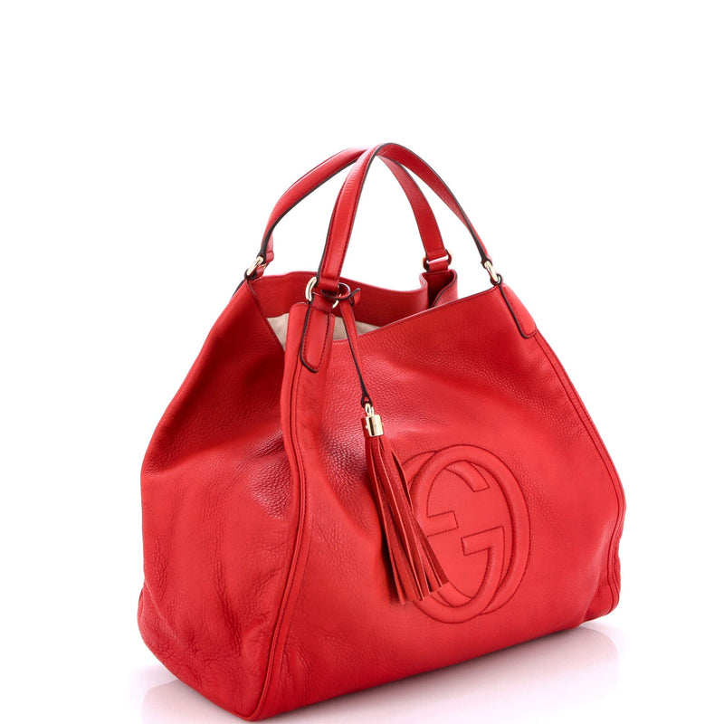 Gucci Soho Shoulder Bag Leather Large