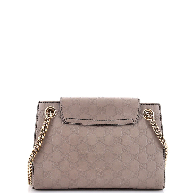 Emily Chain Flap Shoulder Bag Guccissima
