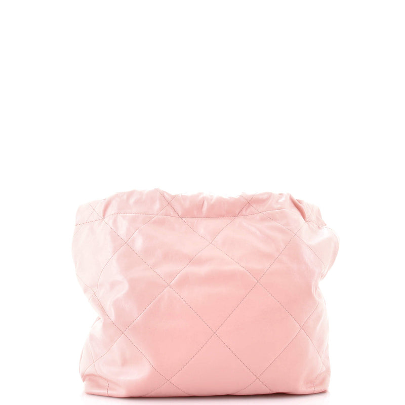 Chanel 22 Chain Hobo Quilted Calfskin