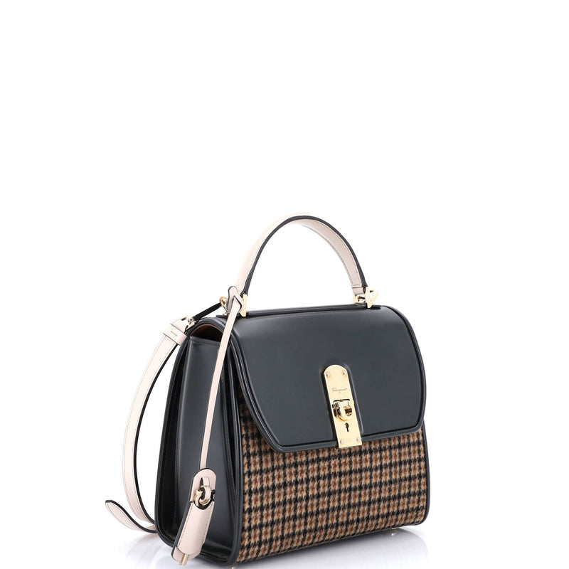 Salvatore Ferragamo Boxyz Top Handle Bag