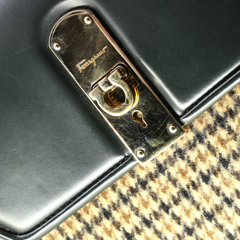 Salvatore Ferragamo Boxyz Top Handle Bag