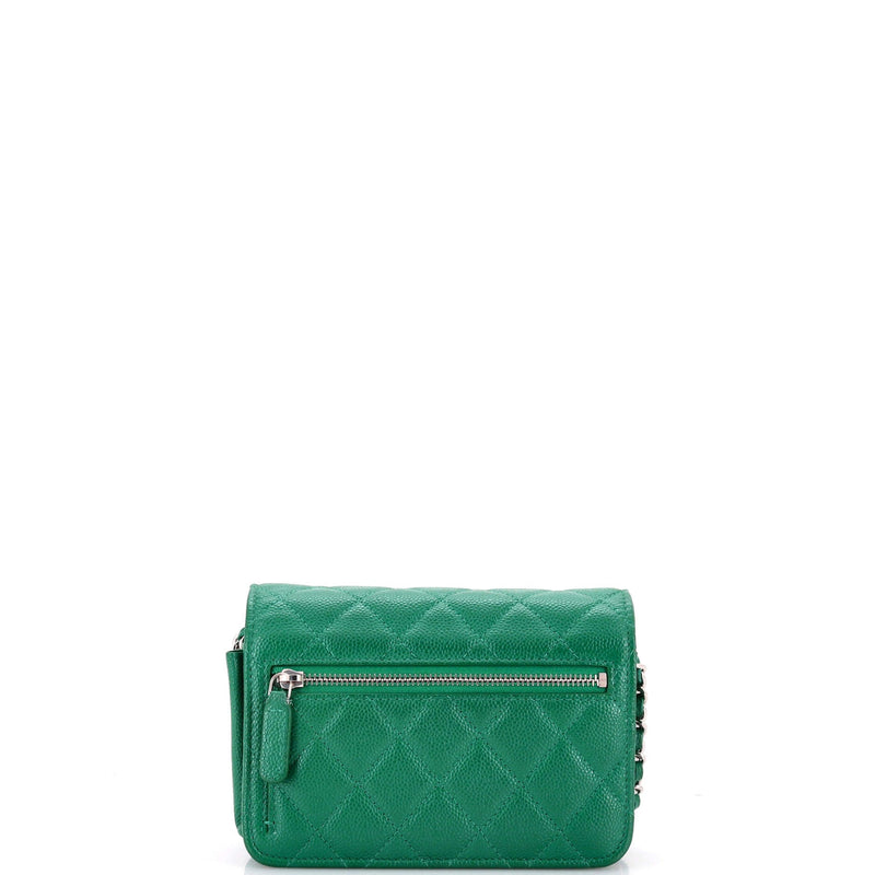 Chanel Wallet On Chain Quilted Caviar
