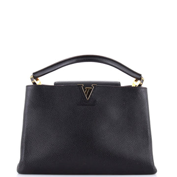 Louis Vuitton Capucines Bag Leather Mm