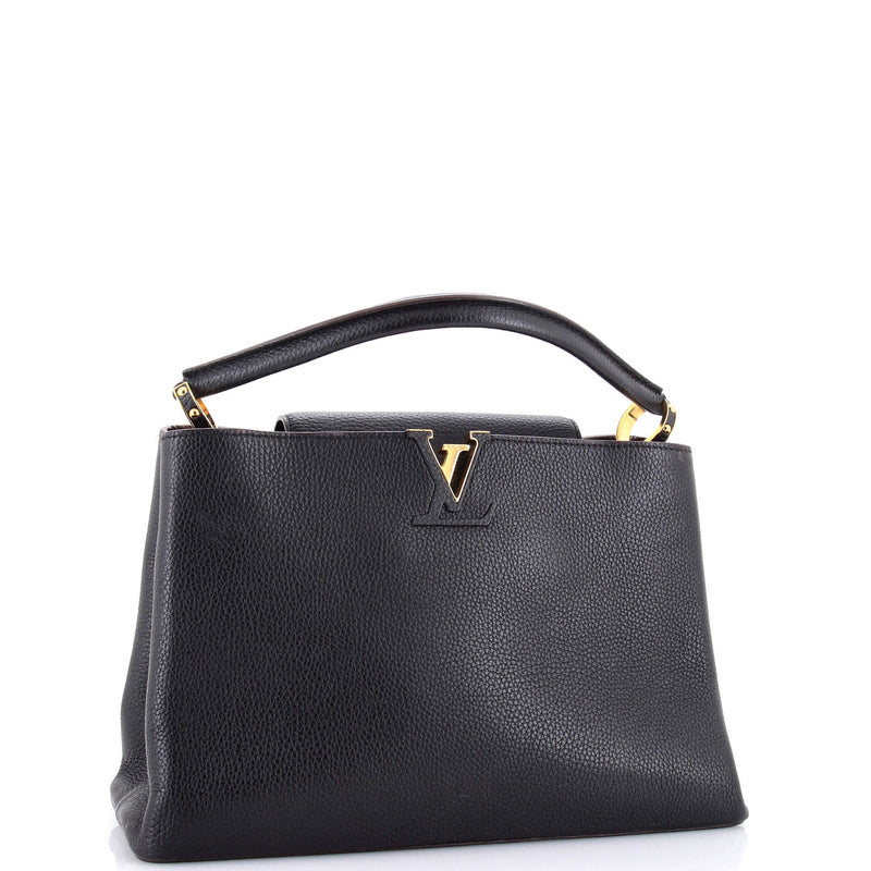 Louis Vuitton Capucines Bag Leather Mm